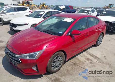 2019 Hyundai Elantra Se z USA, uszkodzony, nr VIN KMHD74LF5KU816357